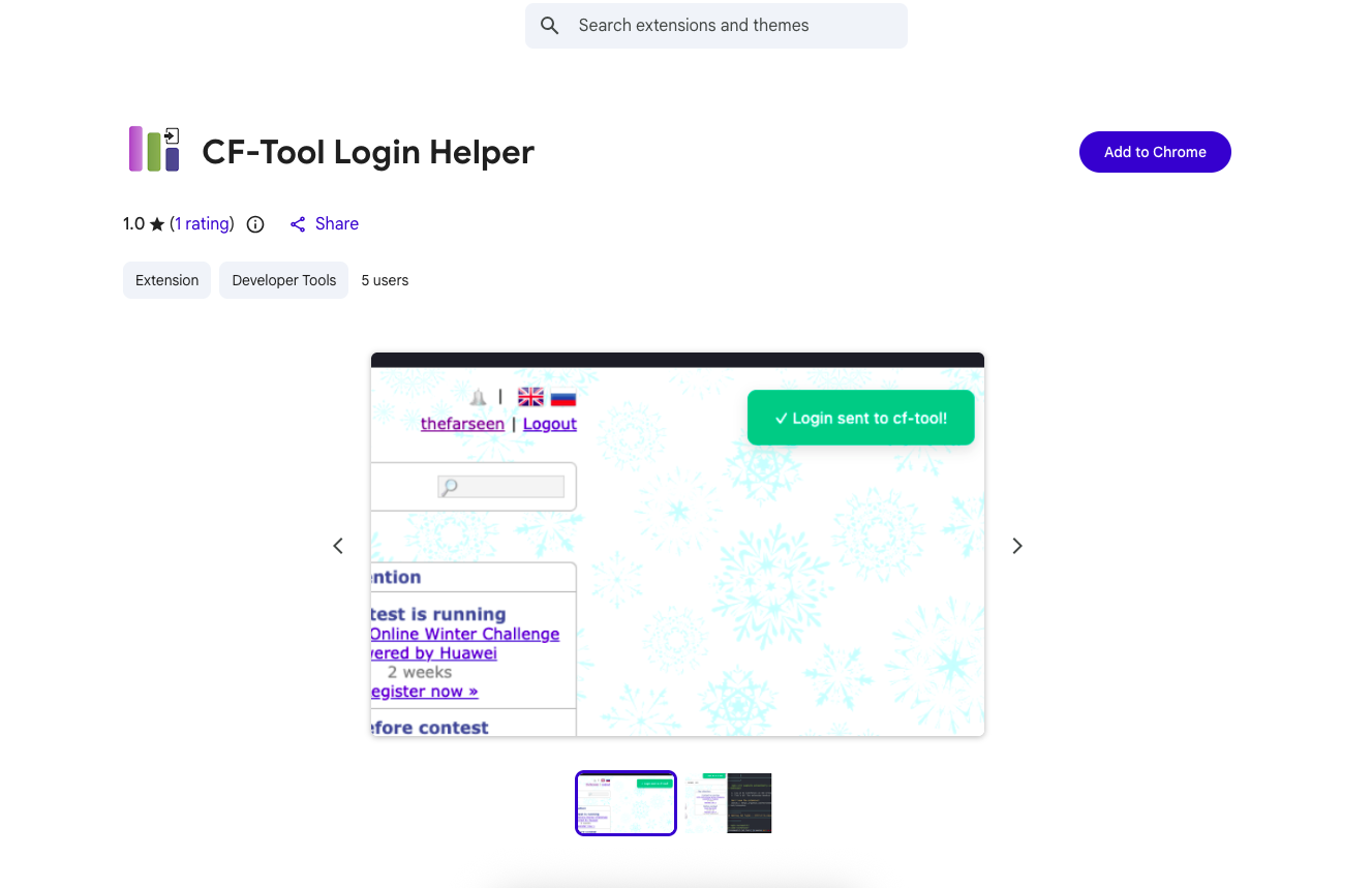 CF-Tool Companion demo